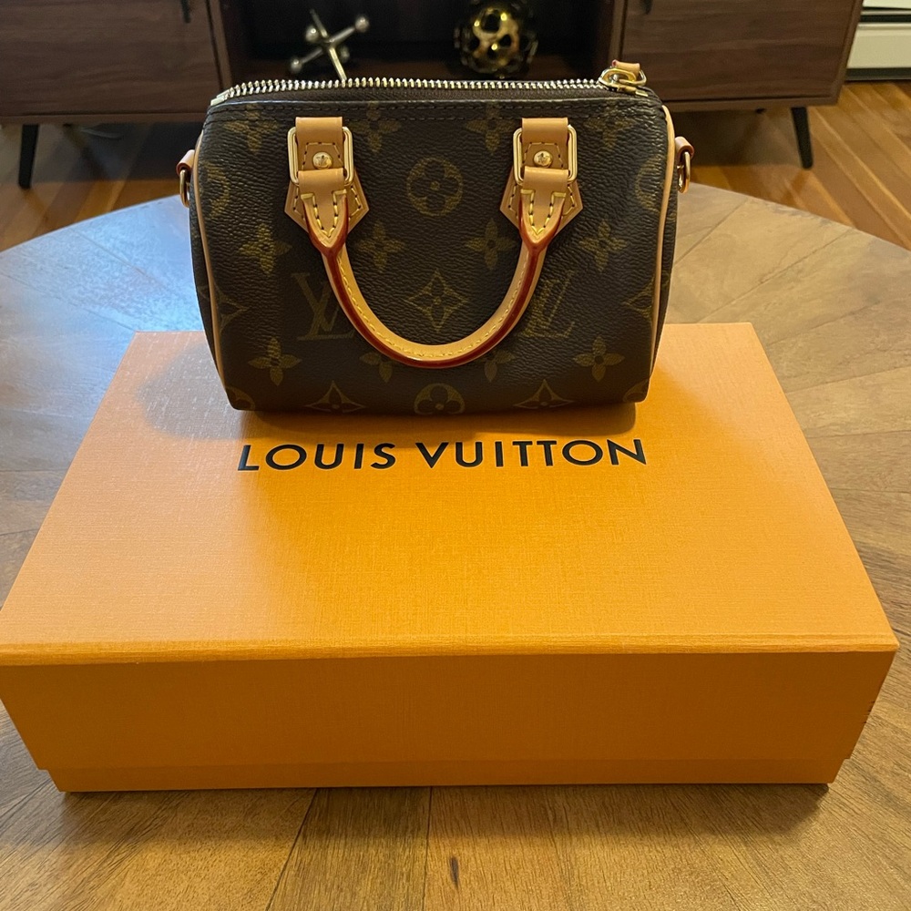 Louis Vuitton Speedy Nano in monogram